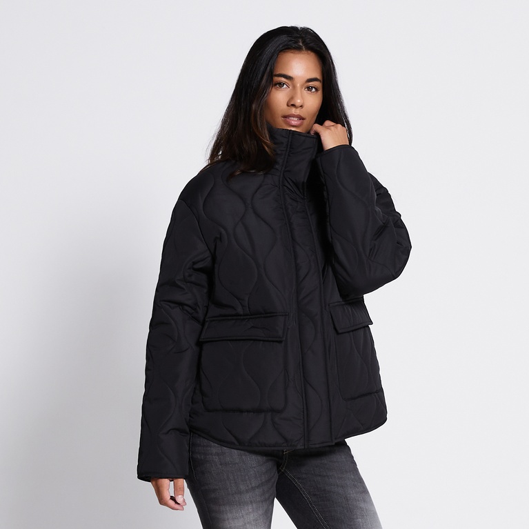 Quilted jacket "Marielle" Black